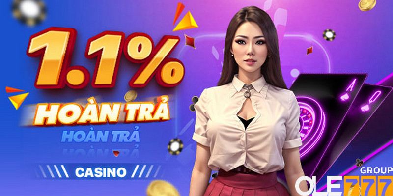 Ưu đãi hoàn trả khi cá cược tại casino