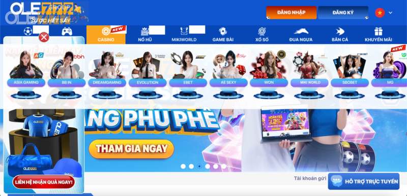 OLE777 cung cấp link chủ BBIN uy tín và an toàn