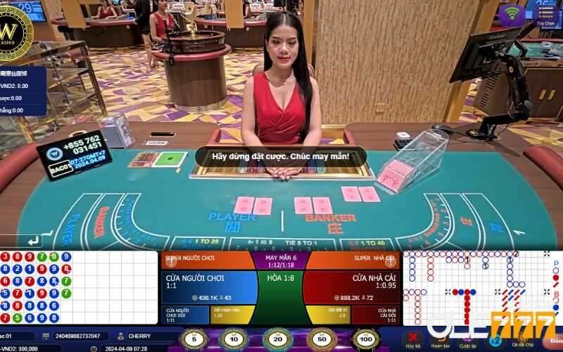 Đội ngũ dealer hỗ trợ game xinh đẹp