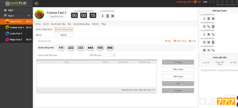 Lưu ý khi tham gia cược ở sảnh game tại OLE777